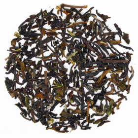Bio Darjeeling First Flush, schwarzer Tee,  Ernte 2023, 1000g - in hochwertiger Edelstahldose, gold glänzend